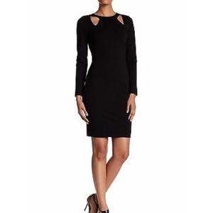 Halston Heritage | Cut-out Body-con Dress